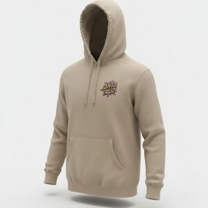 Santa Cruz Skateboards Beige Hoodie